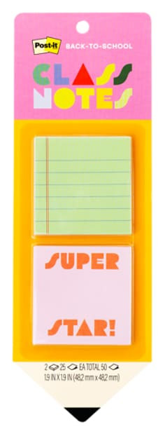 Post-it Class Notes BTS25-CN-1