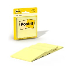 Post-it Notes 5400 3" x3" (7.62 cm x 7.62 cm) Canary Yellow, 100% PEFC, SGSCH-PEFC-COC-110078