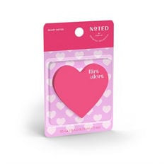 Post-it List Notes NTDV26-HRT-4, Red, 100 sheet, 3 x 2.9" (76 mm x 73 mm), 100% PEFC, SGSCH-PEFC-COC-110078