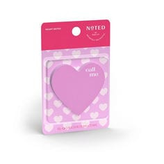 Post-it List Notes NTDV26-HRT-2, Dark Pink, 3 x 2.9" (76 mm x 73 mm), 100 sheet, 100% PEFC, SGSCH-PEFC-COC-110078