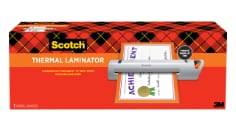 Scotch Thermal Laminator TL1302XVP, 1 Thermal Laminator with 20 Letter Size Pouches