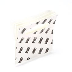 3M Hang Tab 1075, Clear, 2" x 2", (10 Tab/Pad 50 Pad per packk) 10 Pack per case