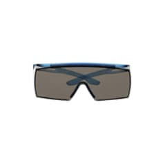 3M SecureFit 3700 Series, SF3702SGAF-BLU, Blue Temple, Scotchgard Anti-Fog Coating, Gray OTG AF-AS lens, 10 per case