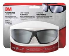 3M Safety Eyewear Silver Mirror, 90213-HZ4-NA, Blk Frame Gry Accent, AF & Scratch Resistant Lens, 4 per case