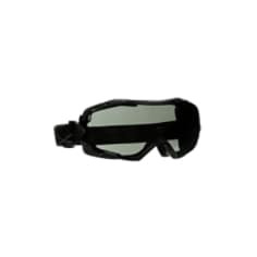 3M GoggleGear 6000 Series, GG6002SGAF-BLK, Black Shroud, Scotchgard Anti-Fog Coating, Gray AF-AS lens, 10ea per case