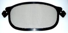 3M Metal Mesh Faceshield V1A-10P, Black 10 per case