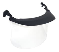 3M Clear Acetate MultiVisor Faceshield System V4D-10P, with Anti-Fog Coating 10 per case