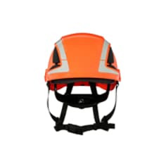 3M SecureFit Safety Helmet, X5007VX-ANSI, Orange, vented, 1Ea per box, 4 box per case