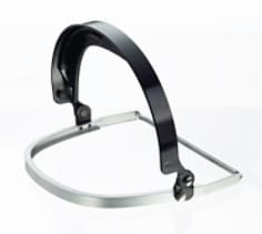 3M Elevated Temperature Universal Faceshield Holder For Hard Hat H24T, Black, 10 per case