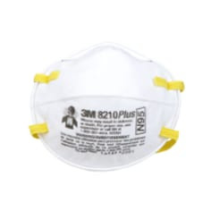 3M Performance Disposable Paint Prep Respirator N95 Particulate, 8210PP20-DC, 20 each per packk, 4 packs per case