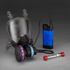 3M Powerflow Face-Mounted Powered Air Purifying Respirator (PAPR) 6900PF, Large, 1 per case