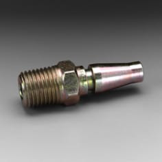 3M Versaflo Plug W-3186-2, 1/4" Body Size, 1/4" MPT Schrader, 2 per case