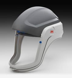 3M Versaflo Respiratory Helmet M-401, No Visor and Shroud, 1 per case