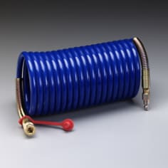 3M Supplied Air Hose W-2929-100, 100 ft, 3/8" ID,"dustrial"terchange Fittings, High Pressure, Coiled 1 per case