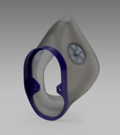 3M Nose Cup Assembly FF-400-11, 5 per case