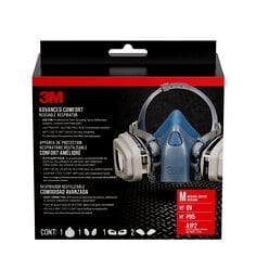 3M Professional Paint Respirator 7512PA1-A-PS, Medium, 1 per pack, 4 pks per case