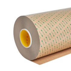 3M Adhesive Transfer Tape 9653LE, Clear, 12" x 180 yd, 3.5 mil, Roll