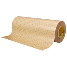 3M Adhesive Transfer Tape 9671LE, Clear, 12" x 180 yd, 2 mil, 1 roll per case