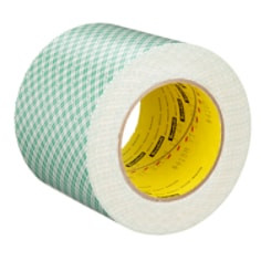 3M Double Coated Paper Tape 410M, Natural, 4" x 36 yd, 5 mil, 8 roll per case