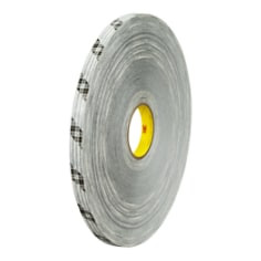 3M Double Coated Tape Extended Liner 9925XL, Off-white Translucent, 3/4" x 750 yd, 2.5 mil, 9 roll per case