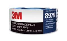 3M Performance Plus Duct Tape 8979, Slate Blue, 7" x 60 yd, 12.1 mil, 6 roll per case