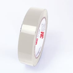 3M Polyester Film Electrical Tape 5, 1/4"x72yd, Clear, Acrylic Adhesive, 1/4" x 72 yd (6,35mm x 66m), 144 per case