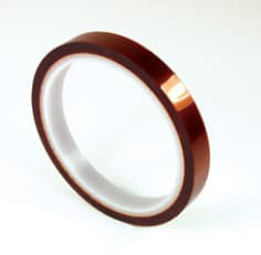 3M Polyimide Film Electrical Tape 92, Amber, Silicone Adhesive, 1 mil film, 1" x 36 yd (25,40 mm x 33 m), 9 per case