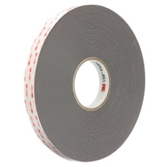 3M VHB Window Tape B45P, Black, 0.84375" x 144 yd, 8 roll per case