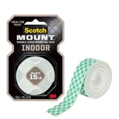 Scotch-Mount"door Double-Sided Mounting Tape 214H, 1" X 55" (2,54 Cm X 1,39 M)