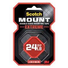 Scotch-Mount Extreme Double-Sided Mounting Tape 414H-48, 1" x 48" (2,54 cm x 1,21 m)