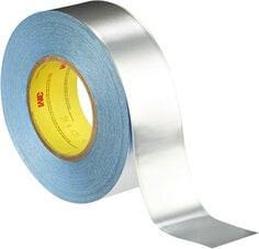 3M Vibration Damping Tape 436, Silver, 1" x 36 yd, 17.5 mil, 12 roll per case