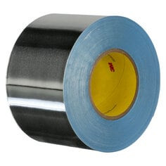 3M Vibration Damping Tape 434, Silver, 3" x 60 yd, 7.5 mil, 3 roll per case