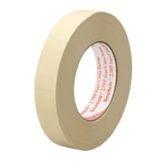 3M Performance Masking Tape 2380, Tan, 100 mm x 55 m, 7.2 mil, 8 rolls per case