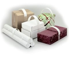 3M Pre-Laminated Carry Handle 8381, White, 25 mm x 3500 m (1" x 12" x 3"), 1 per case