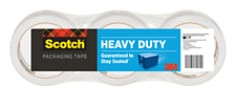 Scotch Heavy Duty Shipping Packaging Tape, 3850-40-6, 1.88" x 43.7 yd (48 mm x 40 m) 3 Pack