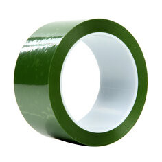 3M Polyester Tape 8402, Green, 1.9 mil, 1 1/2" x 36 yd, 32 roll per case