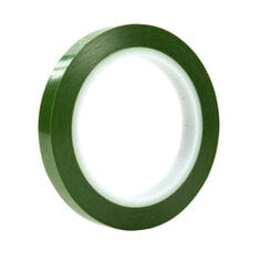 3M Polyester Tape 8403, Green, 1/2" x 72 yd, 2.4 mil, 96 rolls per case