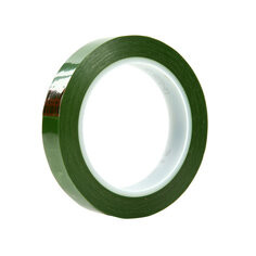 3M Polyester Tape 8403, Green, 3/4" x 72 yd, 2.4 mil, 48 roll per case