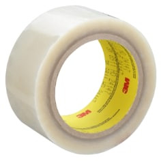 3M Polyester Tape 8911, Transparent, 2" x 72 yd, 2.3 mil, 24 roll per case