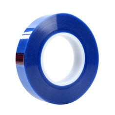 3M Polyester Tape 8905, Blue, 1" x 72 yd, 6.4 mil, 36 roll per case, Plastic Core