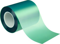 3M Polyester Tape 8992L, Green, 24" x 72 yd, 3.2 mil, 1 roll per case