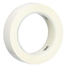 3M Polyethylene Tape 483, White, 1" x 36 yd, 5.0 mil, 36 roll per case,"dividually Wrapped Conveniently Packaged