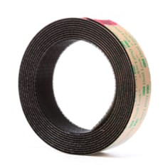 3M Dual Lock Reclosable Fastener TB4575, Black, 1" x 10 ft, (1 Mated Strip per bag) 8 Bag per case