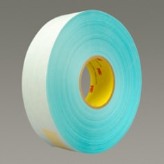 "3M Printable Repulpable Single Coated Splicing Tape 9103, Blue, 72 mm x 55 m, 4.1 mil, 12 roll per case