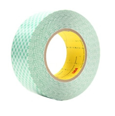 3M Double Coated Film Tape 9589, White, 2" x 72 yd, 9 mil, Roll
