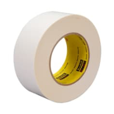 3M Repulpable Heavy Duty Double Coated Tape R3287, White, 18 mm x 55 m, 5 mil, 48 roll per case