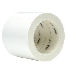 3M Vinyl Tape 471, White, 3" x 36 yd, 5.2 mil, 12 roll per case