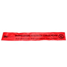3M Electronic Marking System (EMS) Warning Tape 7902-XT, Red, 4", Power, 500 ft, 1 roll per case