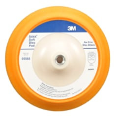 3M Stikit Soft Abrasive Disc Back-up Pad 05568, 8", 1 per case