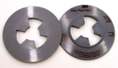 3M Disc Pad Face Plate 13325, 4-1/2", Medium Gray, 10 per case